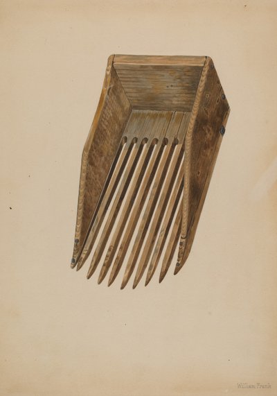 Lopatka na sklizeň brusinek, c. 1942. od William Frank