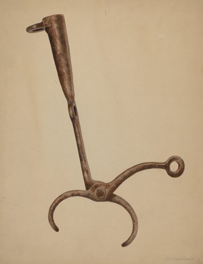 Snubber for Bull, c. 1942. od William Frank