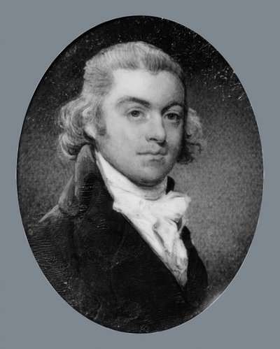 Portrét gentlemana, ca. 1795. od William Franks