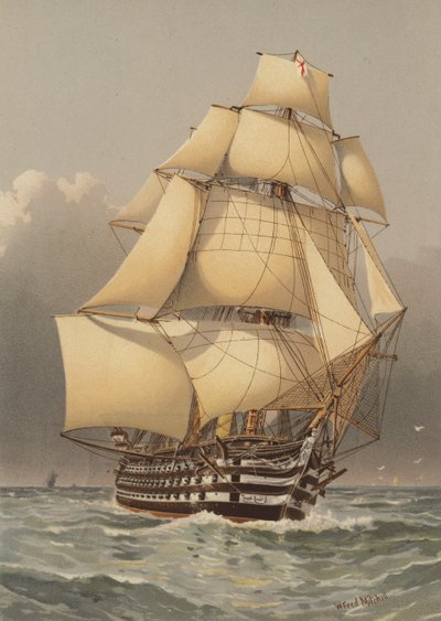 HMS Victoria, 121 děl od William Frederick Mitchell