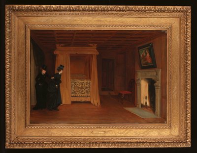 Návštěva strašidelné komnaty, 1869 od William Frederick Yeames