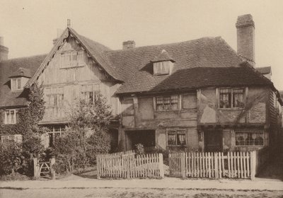 V Cranbrooku, Kent (čb fotografie) od William Galsworthy Davie