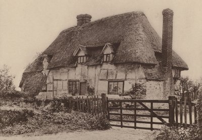 V Hardhamu, poblíž Pulborough, Západní Sussex (čb fotografie) od William Galsworthy Davie