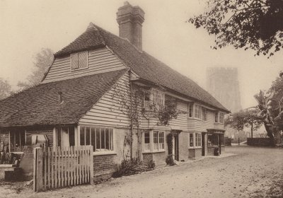 V Hawkhurstu, Kent (čb fotografie) od William Galsworthy Davie