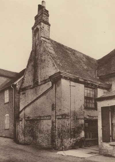V Minsteru, Kent (čb fotografie) od William Galsworthy Davie