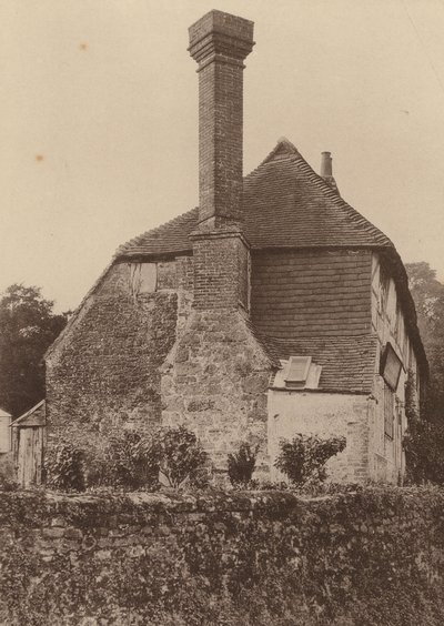 V Pulborough, Západní Sussex (čb fotografie) od William Galsworthy Davie
