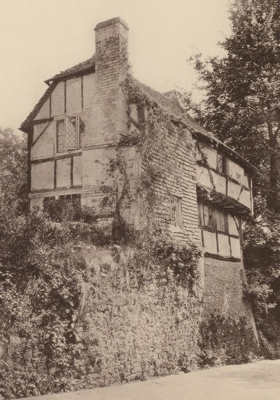 V Pulborough, Západní Sussex (čb fotografie) od William Galsworthy Davie