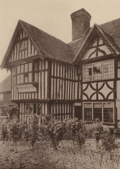 V Sedlescombe, Sussex (čb fotografie) od William Galsworthy Davie