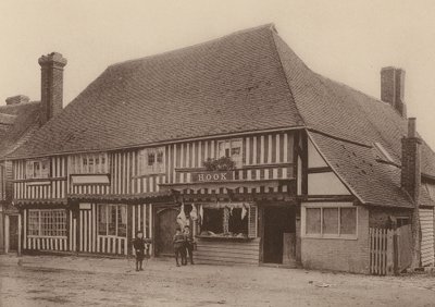 V Tenterdenu, Kent (čb fotografie) od William Galsworthy Davie