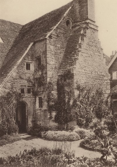 V Tillingtonu, poblíž Petworthu, Západní Sussex (čb fotografie) od William Galsworthy Davie