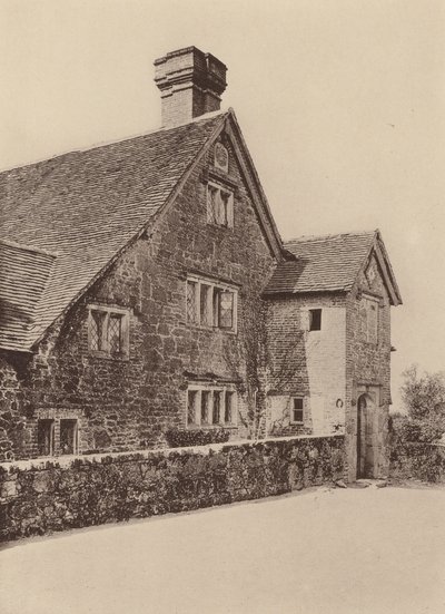 V Tillingtonu, poblíž Petworthu, Západní Sussex (čb fotografie) od William Galsworthy Davie