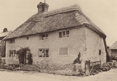Farm House, Amberley, West Sussex (čb fotografie) od William Galsworthy Davie