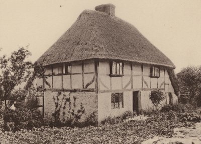 Rose Cottage, Pulborough, West Sussex (čb fotografie) od William Galsworthy Davie