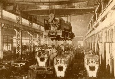 In the Erecting Shop., c1930. od William George Armstrong