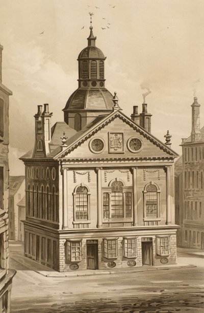Bez názvu [Trades Hall, High Street, Dundee] (lept) od William Gibb