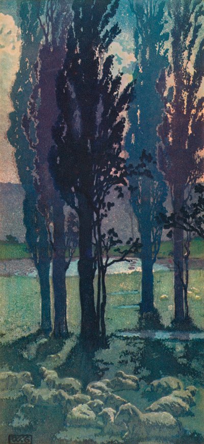 Měsíc září, c1901, 1928 od William Giles