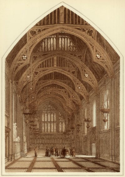 Interiér Guildhall, City of London, 1886 od William Griggs
