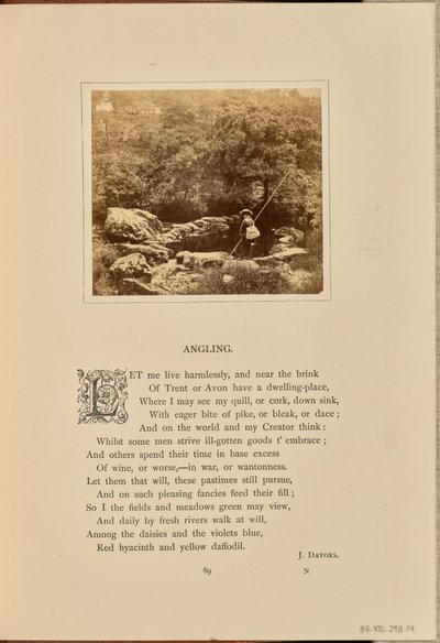 [Chlapec s rybářským prutem a cejnem, Anglie] od William Grundy