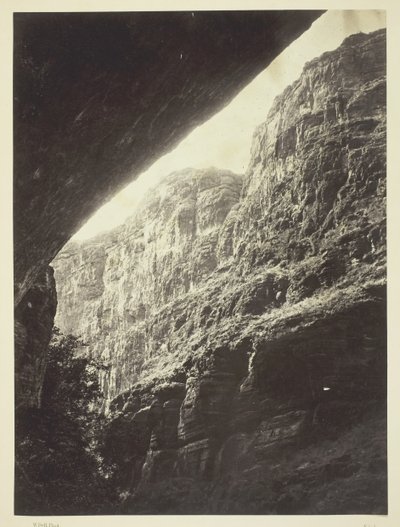 Kaňon Kanab Wash, Colorado River, Pohled na jih, 1872. od William H. Bell
