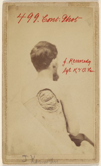 [John Kennedy Sgt. Co. K. 7th Ohio Calvry] od William H. Bell