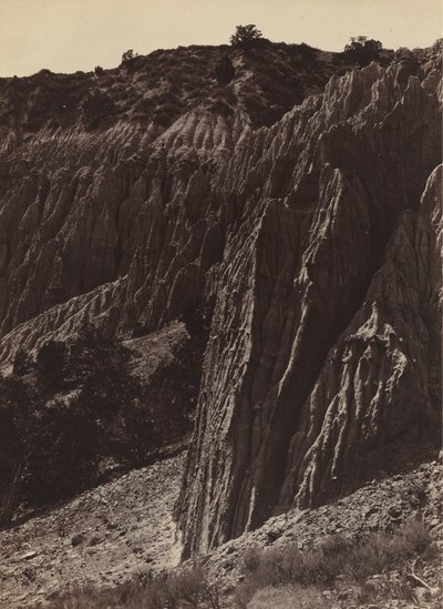 Rain Sculpture, Salt Creek Canon, Utah, 1872. od William H. Bell