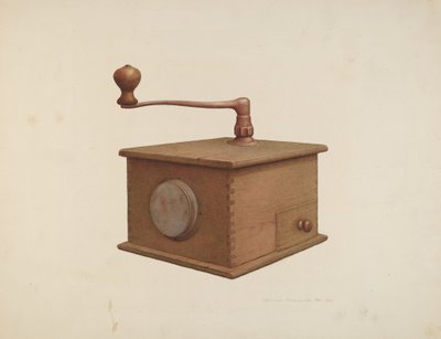Mlýnek na kávu, c. 1940. od William H Edwards