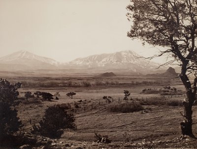 Španělské vrcholy, c. 1871. od William H. Jackson