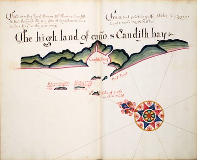 Vysoká země Cano  Candish Bay od William Hack