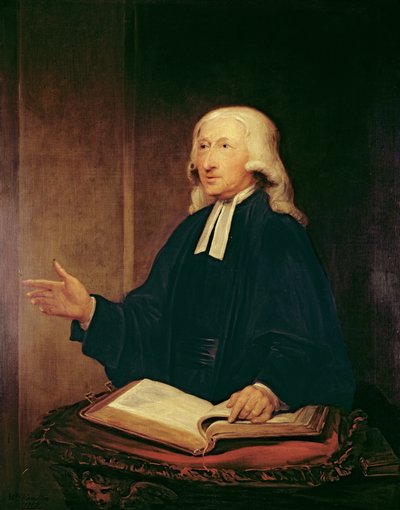 Portrét Johna Wesleyho (1703-1791) 1788 od William Hamilton