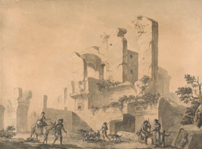 Ruiny v Římě od William Hamilton