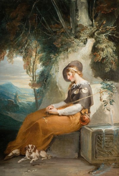 Poutník, 1770-1800. od William Hamilton