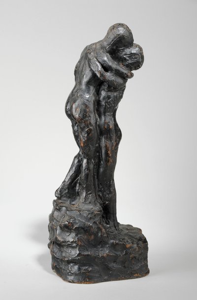 Maquette for The Kiss, c.1916 (malovaná omítka) (viz také 440229) od William Hamo Thornycroft