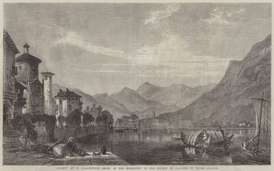 Lugano od William Harding Collingwood-Smith