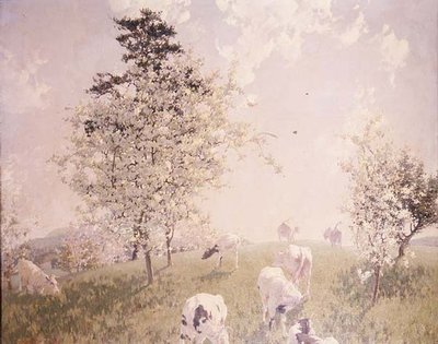 Stříbrná, modrá a zelená od William Harold Dudley