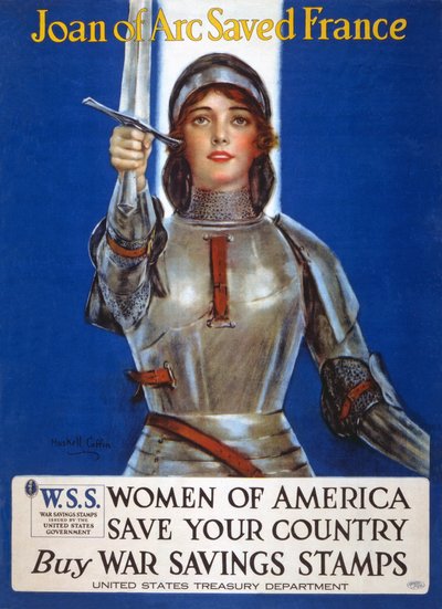 Johanka z Arku zachránila Francii, 1918 od William Haskell Coffin
