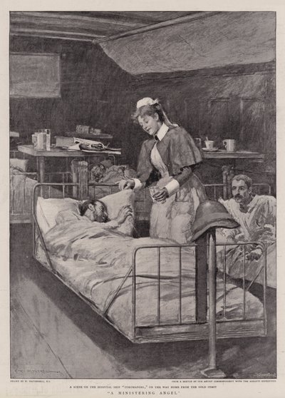 Sloužící anděl od William Hatherell