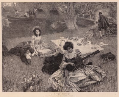 Piknik na řece od William Hatherell