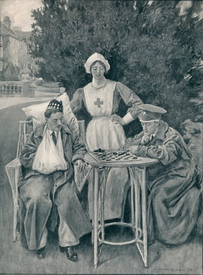 Studie strategie - Fáze VI c1920 od William Hatherell