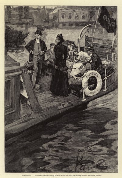 Plavba po Temži od William Hatherell