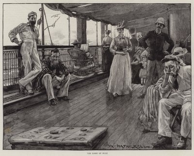 Život na moři na australské lodi od William Hatherell