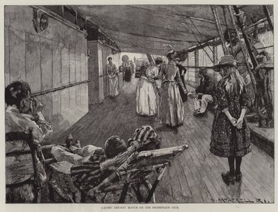 Život na moři na australské lodi od William Hatherell