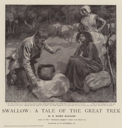 Vlaštovka, Příběh velkého putování od William Hatherell