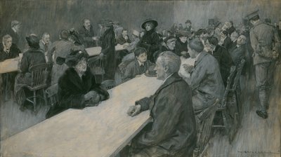 Nepřítel v Anglii: návštěvní den v internačním táboře u Londýna od William Hatherell
