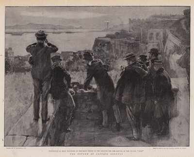 Návrat kapitána Dreyfuse od William Hatherell