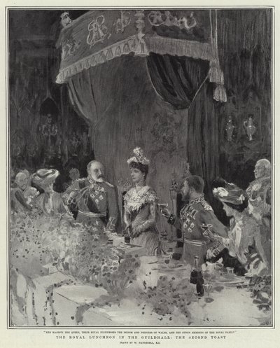 Královský oběd v Guildhall, Druhý přípitek od William Hatherell