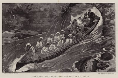 Královská návštěva Irska, pobyt v Killarney od William Hatherell
