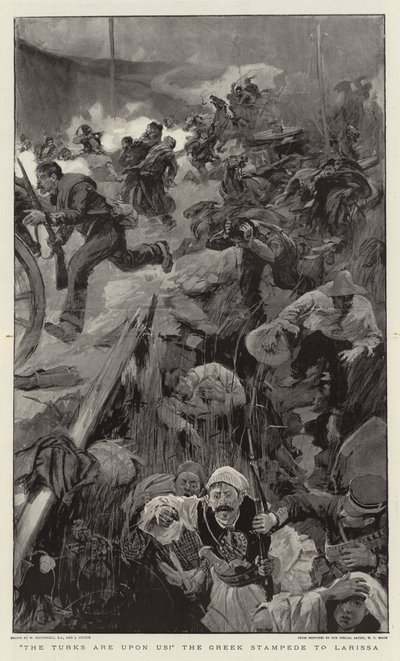 Turci jsou na nás! řecké Stampede do Larissy od William Hatherell