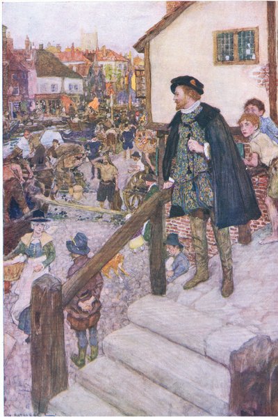 Největší Angličan (William Shakespeare), z časopisu My Magazine, vyd. 1922. od William Hatherell