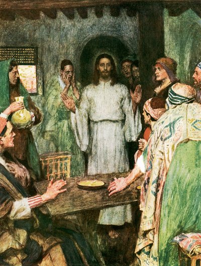 Potom přišel Ježíš a stál uprostřed nich od William Hatherell