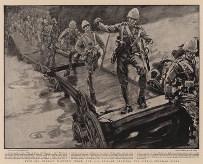 Se Sílou sira Charlese Warrena překročila 11. brigáda řeku Little Bushman River od William Hatherell